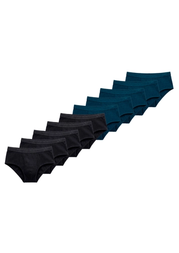 Kit com 10 Cuecas Slip Lupo com Abertura 546-003