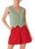 Look Colete Feminino Malwee 1000129167 + Shorts Feminino Alfaiataria Malwee 1000129161