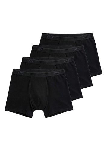 Kit com 4 Cuecas Boxer Lupo 615-003