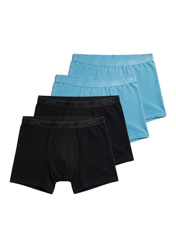 Kit com 4 Cuecas Boxer Lupo 615-003