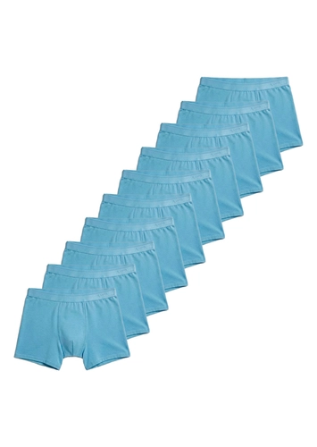Kit com 10 Cuecas Boxer Lupo 615-003