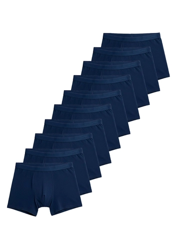 Kit com 10 Cuecas Boxer Lupo 615-003