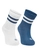 Kit 2 Pares de Meias Bebê Cano Médio Lupo 2090-088