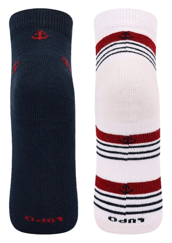 Kit 2 Pares de Meias Infantil Cano Médio Lupo 2630-088