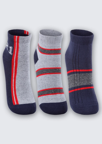 Kit 3 Pares de Meias Infantil Cano Médio Lupo 2630-989