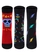 Kit 3 Pares de Meias Infantil Cano Médio Lupo 2630-989
