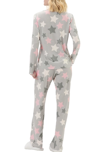 Pijama Feminino Longo Cor com Amor 2011207