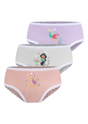 Kit com 3 Calcinhas Infantil Princesas Lupo 18201-089