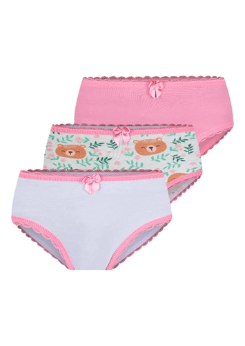 Kit com 3 Calcinhas Infantil Lobinha 18100-089