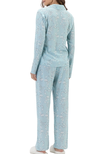 Pijama Feminino Longo com Abertura Cor com Amor 2011152