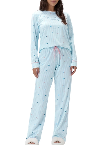 Pijama Feminino Longo Cor com Amor 2011240