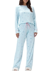 Pijama Feminino Longo Cor com Amor 2011240