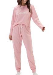 Pijama Feminino Longo Cor com Amor 2011234