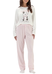 Pijama Feminino Longo Cor com Amor 2011227