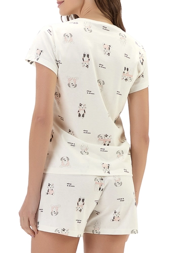 Pijama Feminino Curto Cor com Amor 2011296