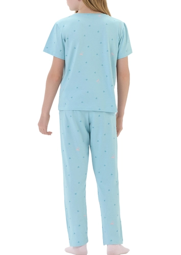 Pijama Infantil Menina Longo Cor com Amor 2050138