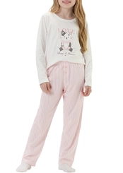 Pijama Infantil Menina Longo Cor com Amor 2050178