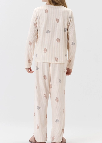Pijama Infantil Menina Longo Cor com Amor 2050165