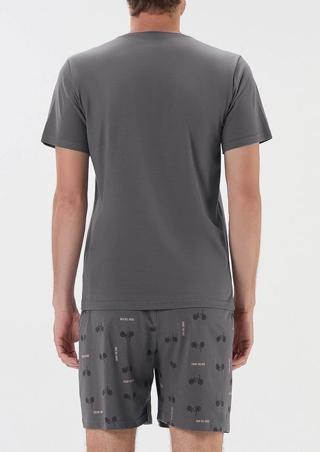Pijama Masculino Curto Cor com Amor 2030224