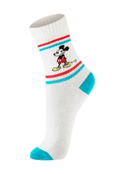 Meia Infantil Cano Longo Mickey Lupo 11500-001
