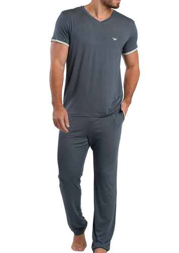 Pijama Masculino Longo Podiun 268118