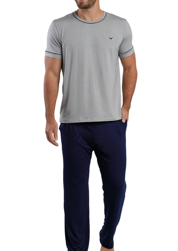 Pijama Masculino Longo Podiun 268114 Plus Size