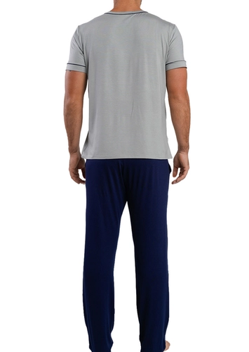 Pijama Masculino Longo Podiun 268114 Plus Size