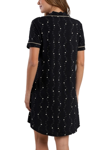 Camisola Feminina Curta com Abertura Podiun 266108
