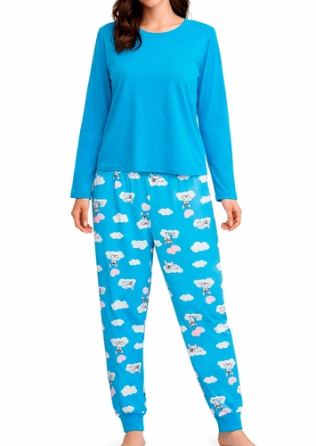 Pijama Feminino Longo Malwee 1000134446 loading=