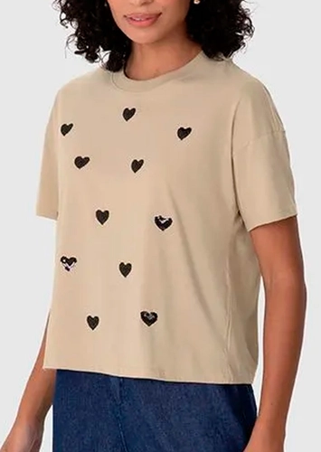 Camiseta Feminina Ampla Malwee 1000134365