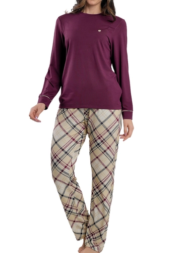 Pijama Feminino Longo Podiun 265119