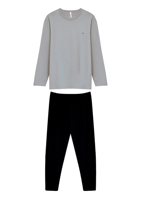 Pijama Masculino Longo Malwee 1000134312 Plus Size
