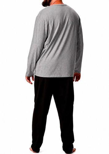 Pijama Masculino Longo Malwee 1000134312 Plus Size
