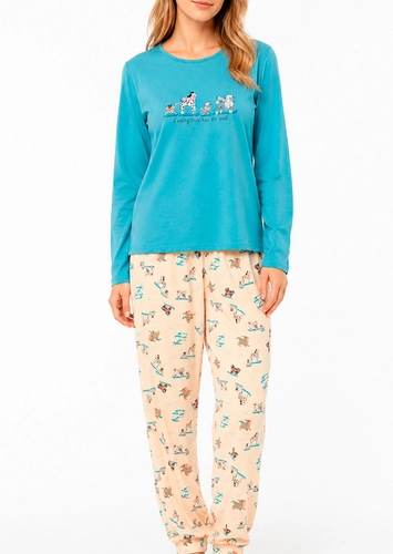 Pijama Feminino Longo Malwee 1000134500 Plus Size