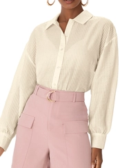 Camisa Feminina Ampla Enfim 1000133597