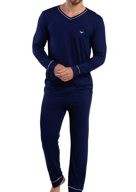 Pijama Masculino Longo Podiun 268113 Plus Size