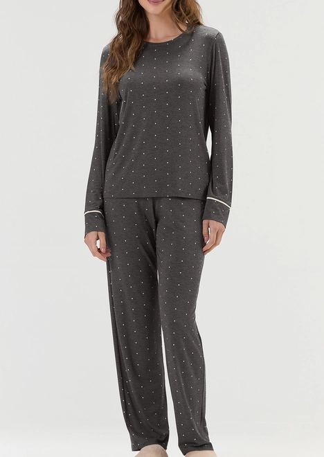 Pijama Feminino Longo Cor com Amor 2011315