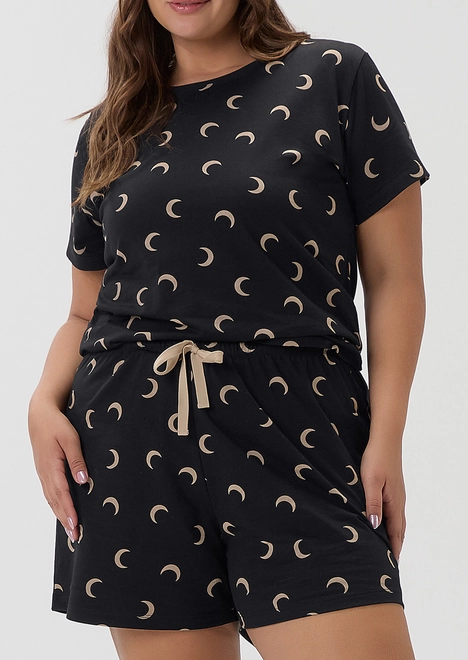 Pijama Feminino Curto Cor com Amor 2020106 Plus Size