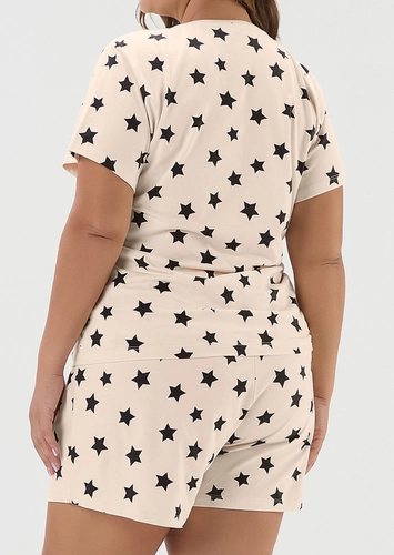 Pijama Feminino Curto Cor com Amor 2020107 Plus Size