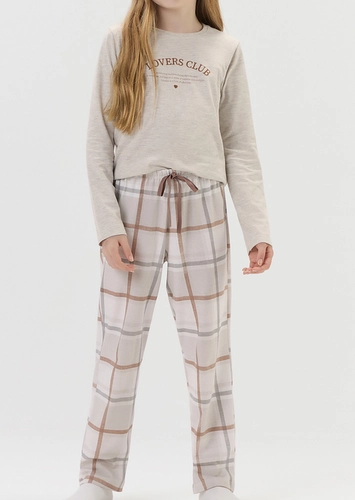 Pijama Infantil Menina Longo Cor com Amor 2050169