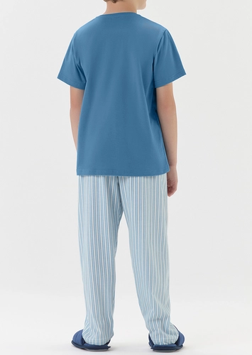 Pijama Infantil Menino Longo Cor com Amor 2060075