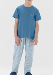 Pijama Infantil Menino Longo Cor com Amor 2060075