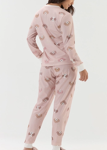 Pijama Feminino Longo Cor com Amor 2011327