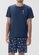 Pijama Masculino Curto Cor com Amor 2030219