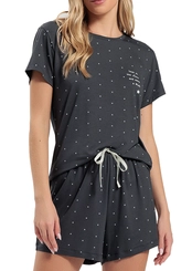 Pijama Feminino Curto Espaço Pijama 4010474