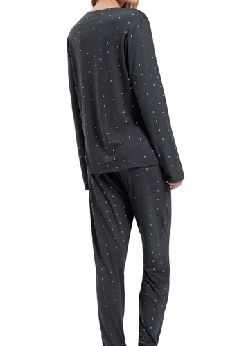 Pijama Feminino Longo Espaço Pijama 4010475