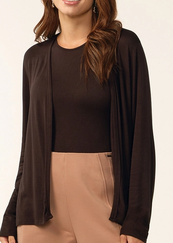 Conjunto Feminino Cardigan com Regata Marialicia 184506