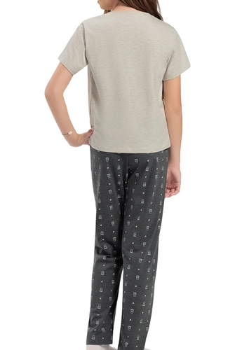 Pijama Infantil Menina Longo Espaço Pijama 4050078