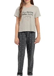 Pijama Infantil Menina Longo Espaço Pijama 4050078