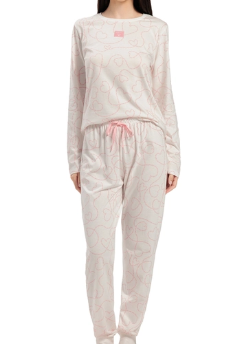 Pijama Feminino Longo Espaço Pijama 4010553